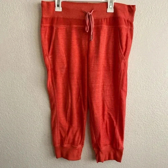 GreenTea Orange Crop Pants Lounge Set S - Picture 8 of 15